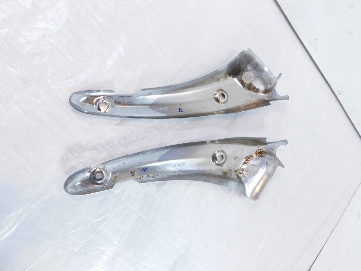 Triumph Rocket III 3 Touring Chrome Rear Left/Right Fender Mudguard Side Covers - C3 Cycle
