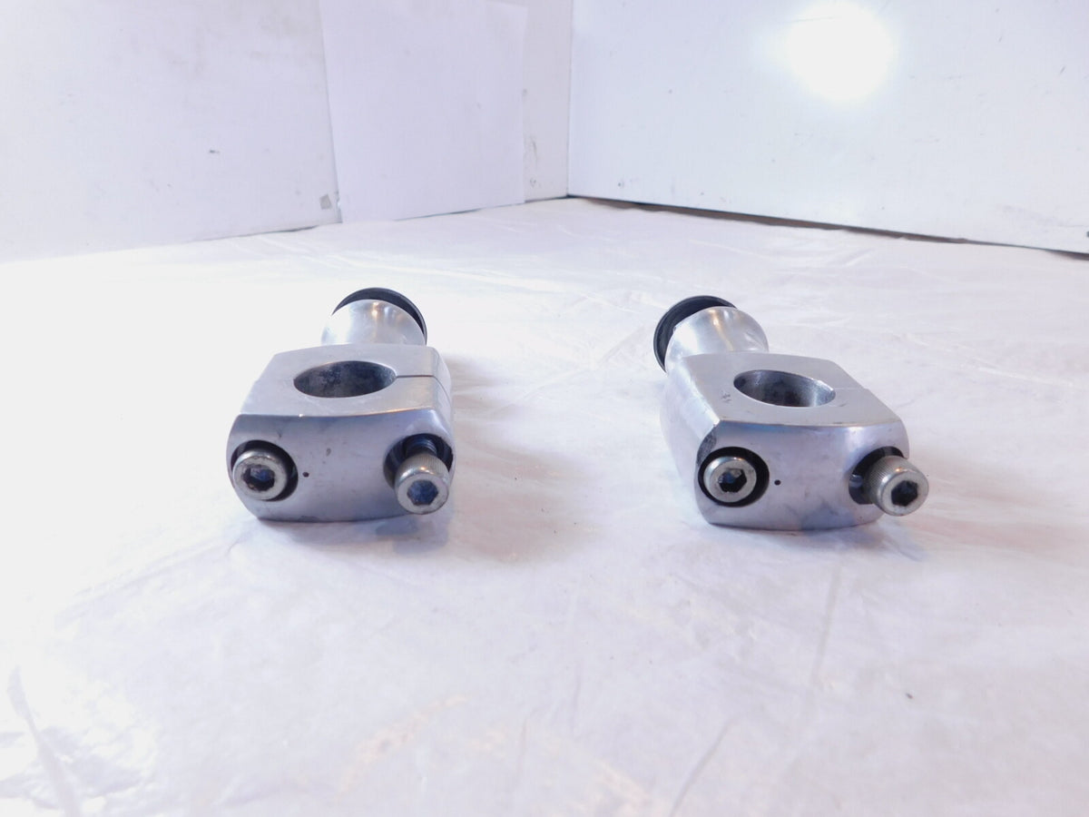 Harley Davidson Sportster 883 & 1200 & Dyna Handlebar Bar Riser Clamps - C3 Cycle