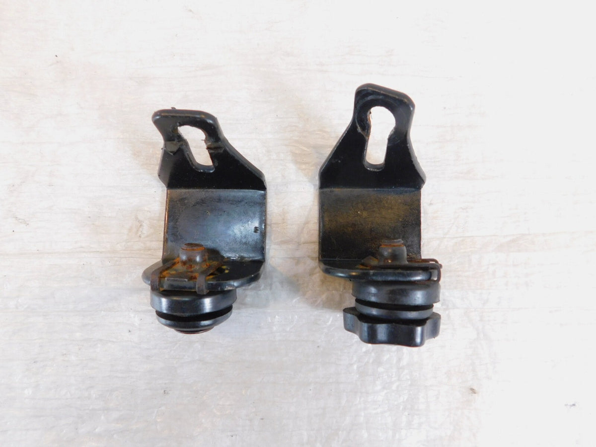 Harley Touring Road King Electra Glide Quick Release Front Saddlebag Brackets - C3 Cycle