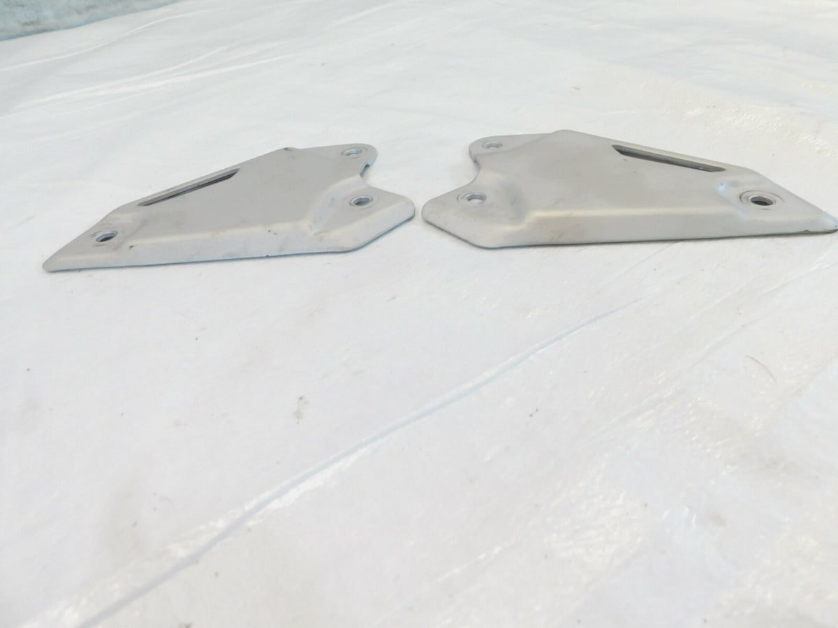 2017-2020 Kawasaki Z900 ZR900 Left & Right Heal Guard Covers Boot Plate - Pair - C3 Cycle