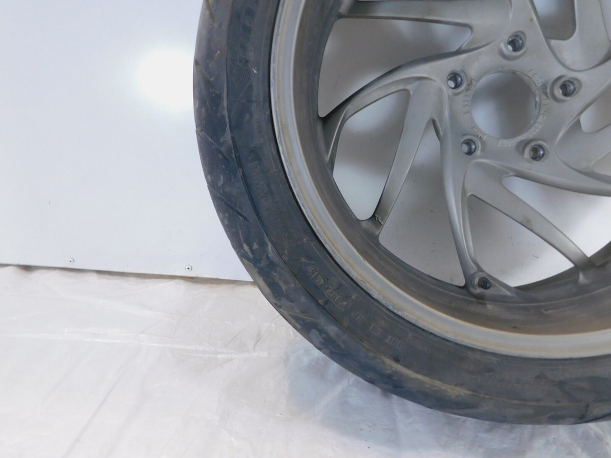 2011 2012 2023 BMW K1600 K 1600 GTL K1600GTL Cast Rear Wheel Rim & Tire - 6x17 - C3 Cycle