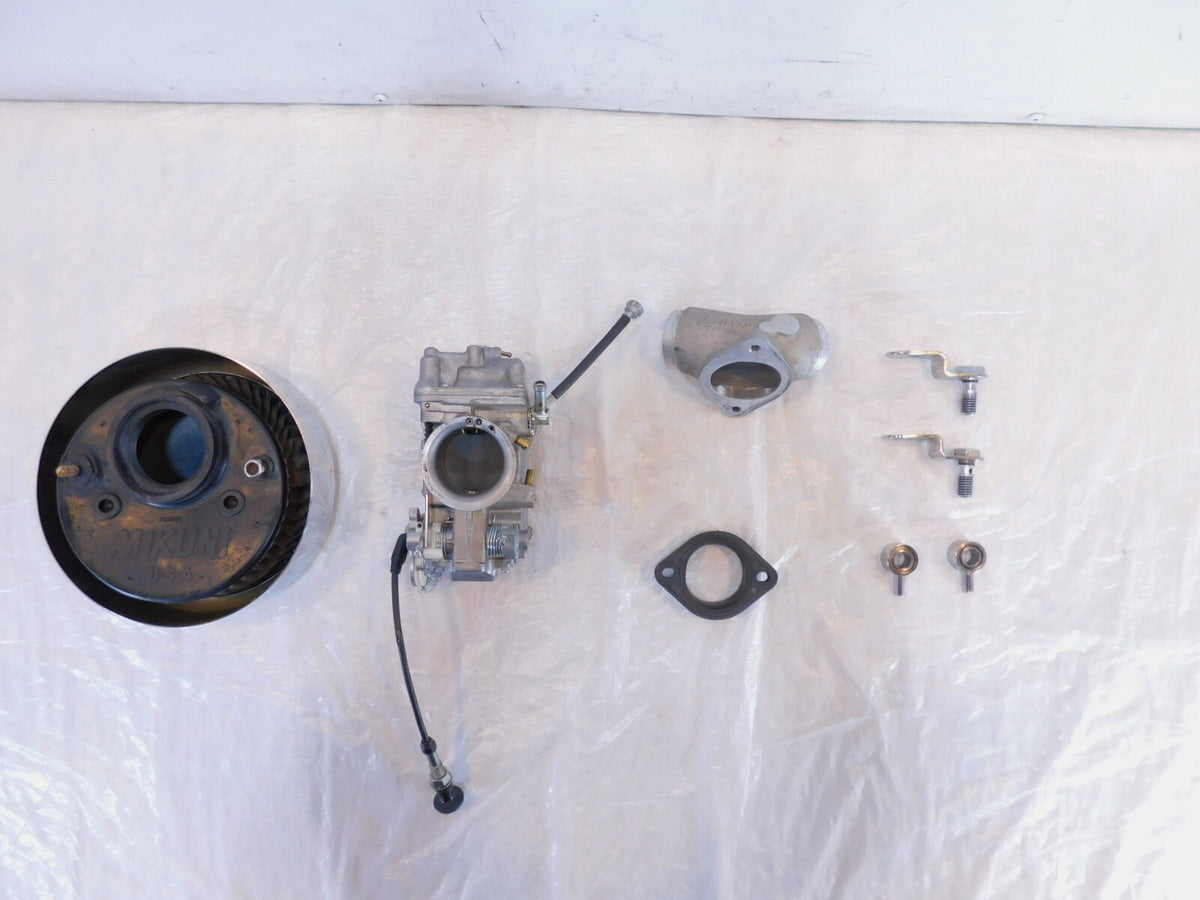 1984-99 Harley Davidson Touring Dyna Mikuni Air Intake Carburetor Air Cleaner - C3 Cycle