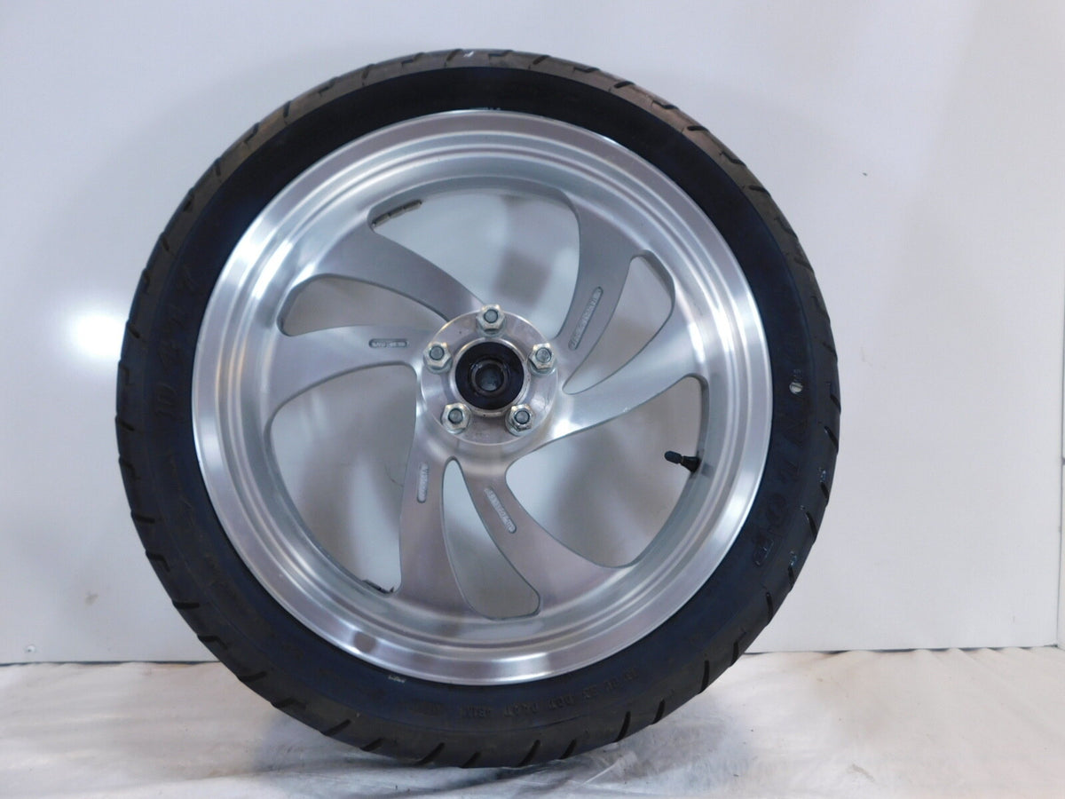 2004 2005 & 2006 Victory Kingpin California Front Cast Wheel Rim w/ Tire 18"x3" - C3 Cycle