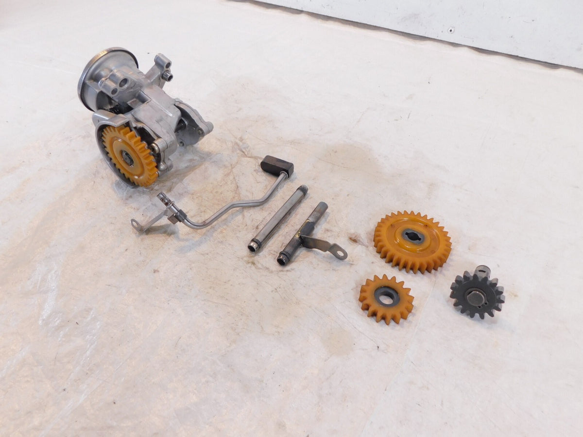 1985-07 Yamaha V-Max 1200 VMX12 VMX 1200 Engine Motor Oil Pump w/ Gears & Pipes - C3 Cycle