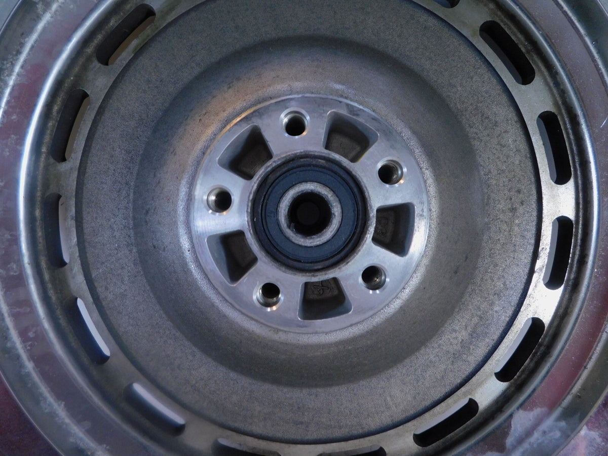 2000-2003 Harley Davidson Sportster 883 1200 Custom Chrome Solid Rear Wheel Rim - C3 Cycle