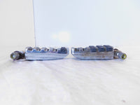 Harley Davidson FXR Softail Dyna & Sportster Chrome & Rubber Footpeg Footrests - C3 Cycle