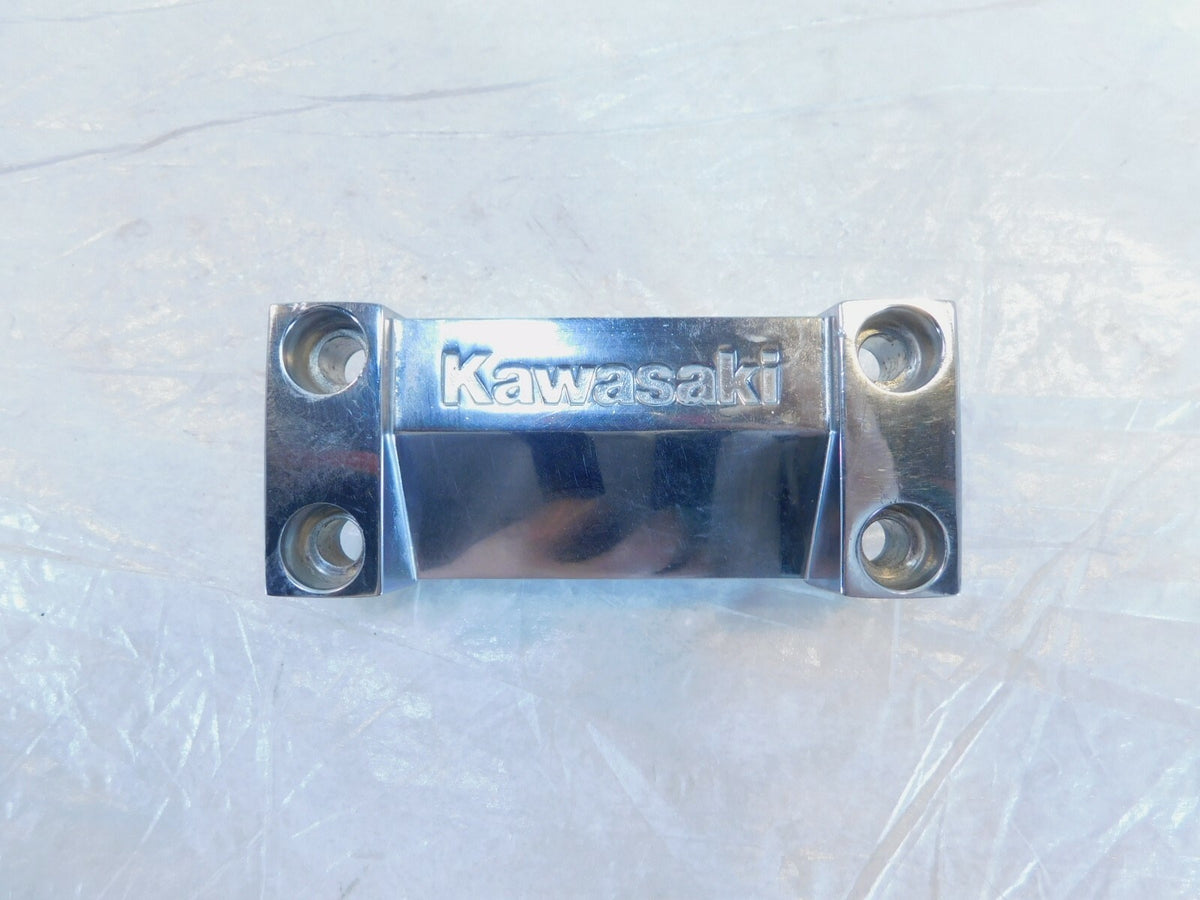 1987-2006 Kawasaki VN750 Vulcan 750 Upper Handlebar Chrome Mount Bracket Clamp - C3 Cycle