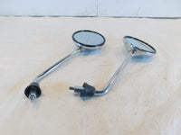 Piaggio Vespa LX 50 125 150 Pair Left Right Chrome Rear View Side Mirrors - C3 Cycle