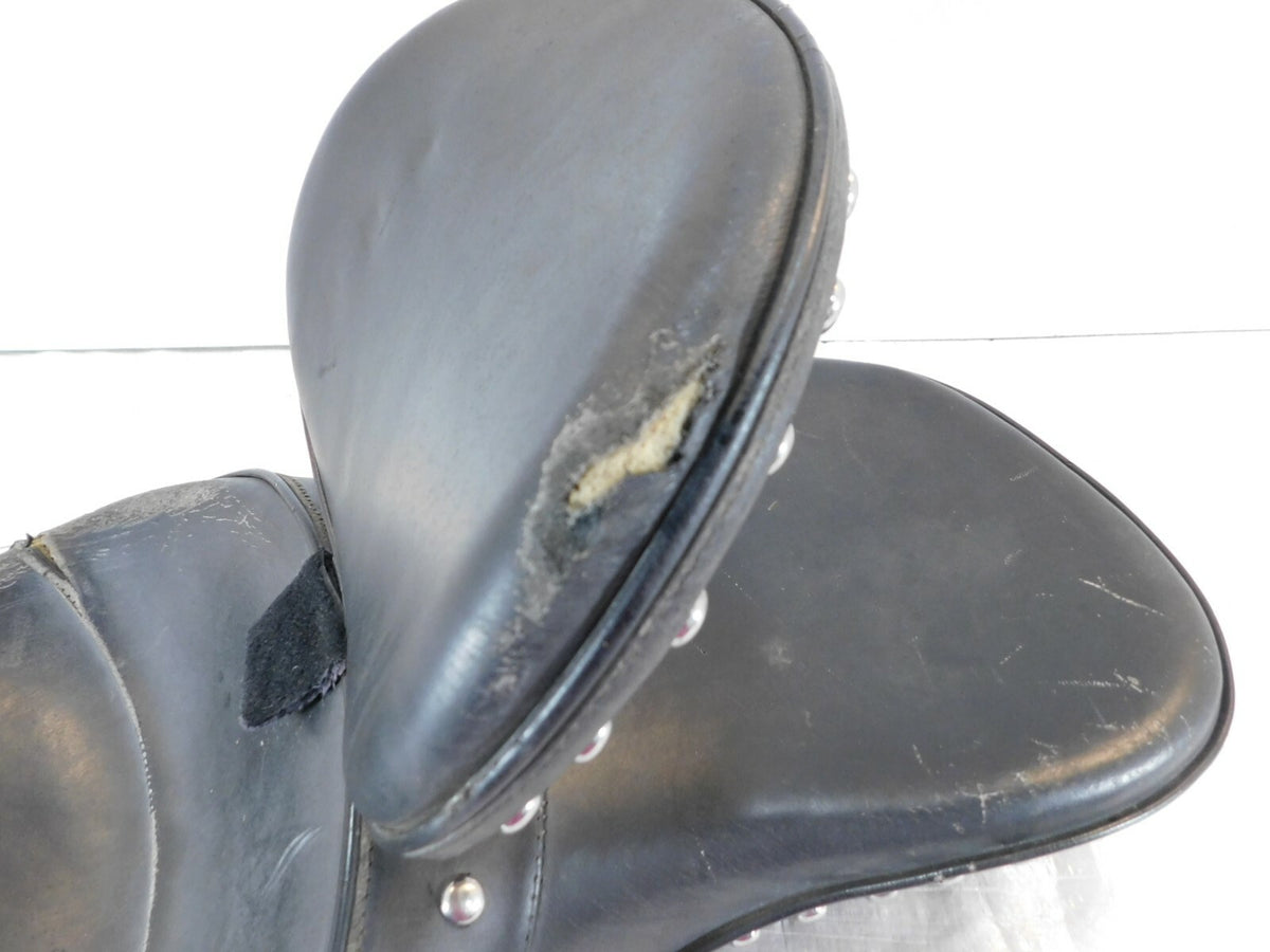 93-95 Harley Davidson Dyna Wide Glide Corbin Rider & Passenger Seat w/ Backrest - C3 Cycle