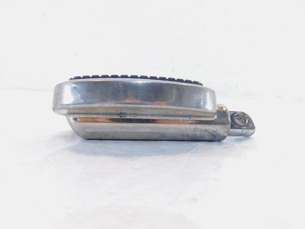 Harley Davidson FXR Dyna Sportster Softail Right Chrome Mini Footboard Foot Rest - C3 Cycle