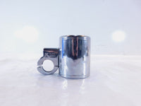 Harley Electra Glide Chrome Kruzer Kaddy Handlebar Cup Holder & Mount Bracket - C3 Cycle