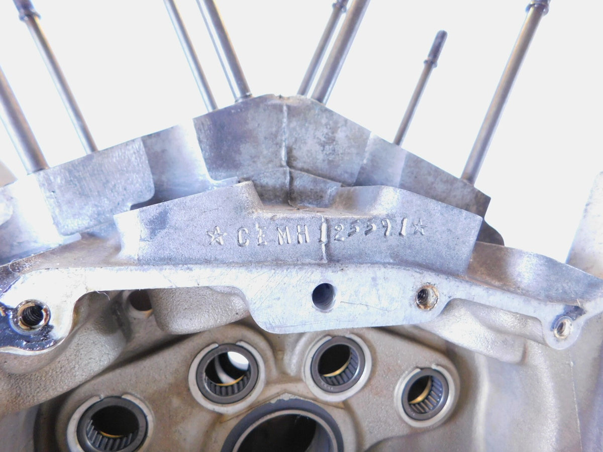 Harley Davidson Sportster 883 & 1200 Crankcase Cases Engine Motor Block - Silver - C3 Cycle