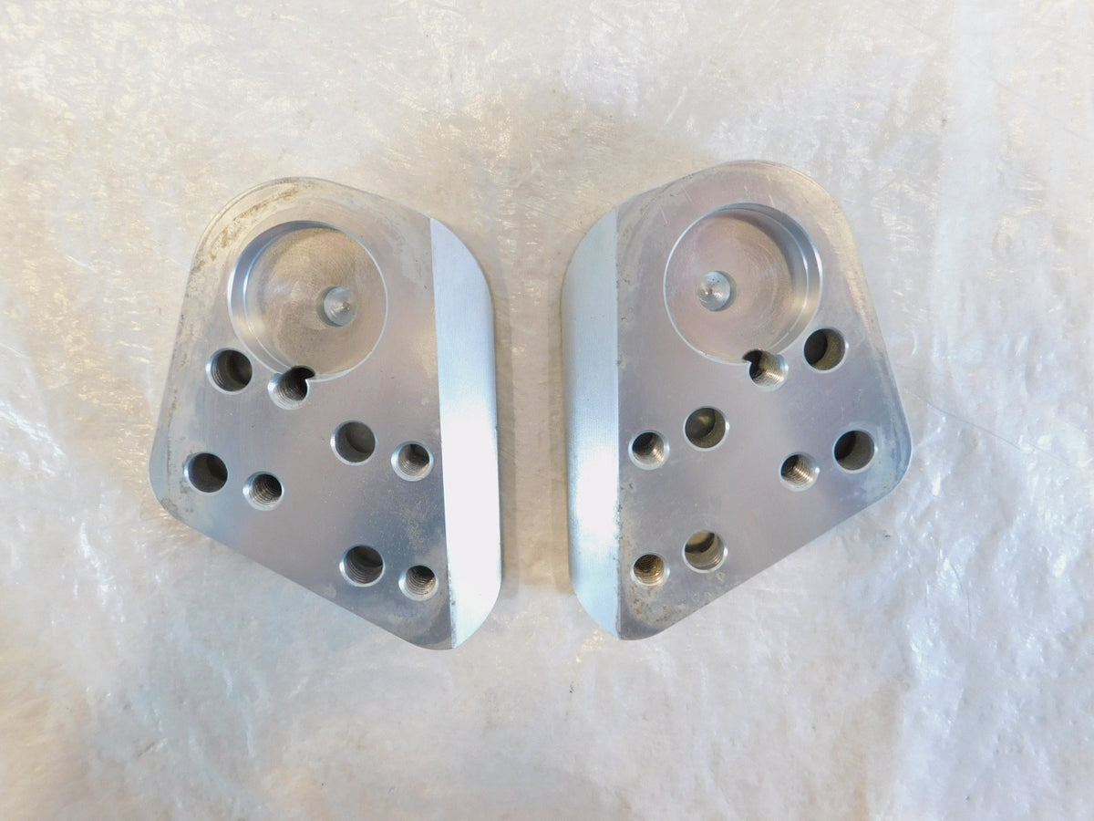 2005-2013 BMW R1200 R1200RT Left & Right Handlebar Riser Block Mount Brackets - C3 Cycle