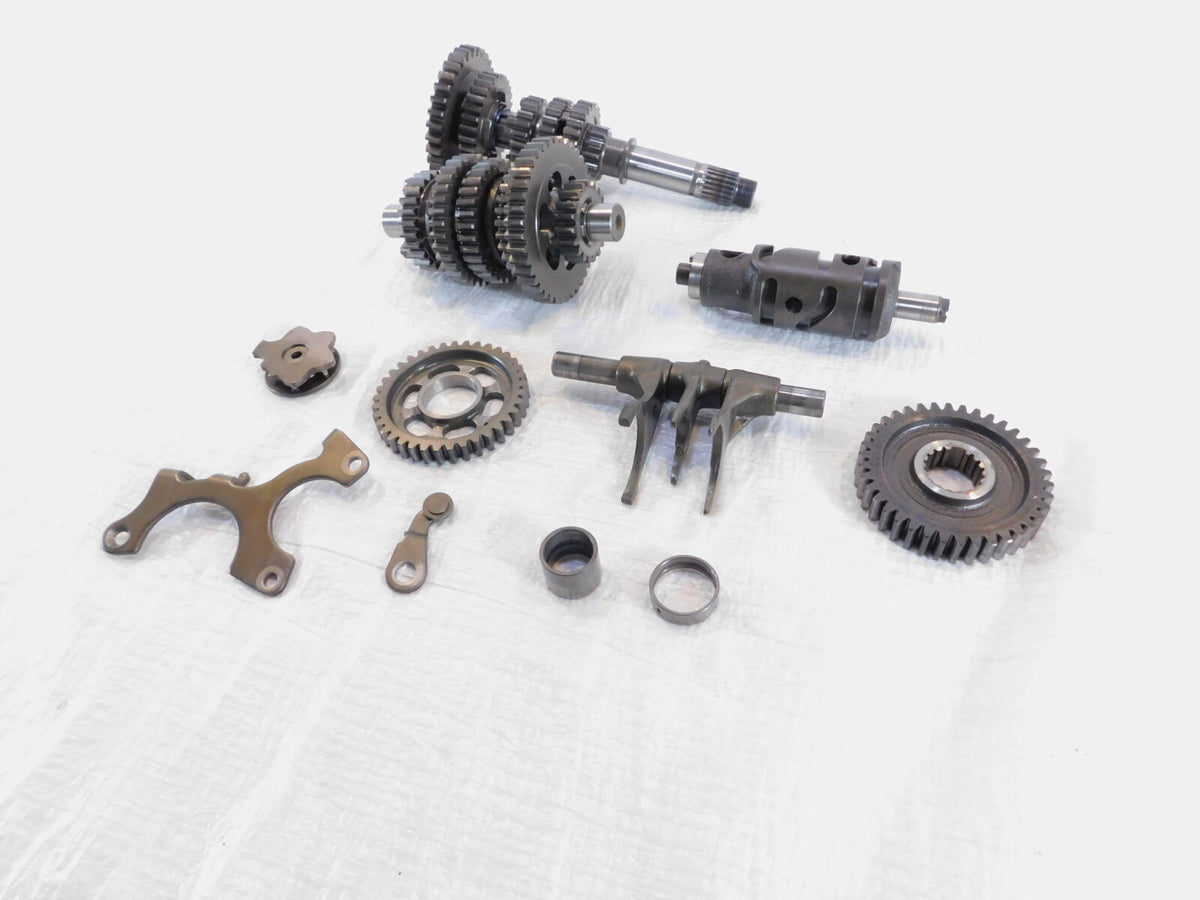 Honda VT500 Ascot & Shadow 500 Transmission Gears Drum & Shift Shifter Forks - C3 Cycle