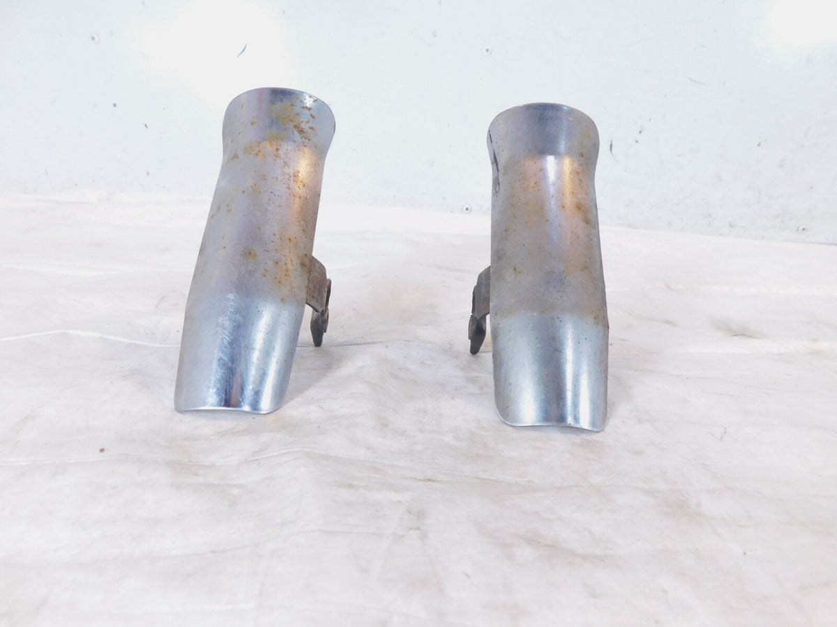 Kawasaki LTD Belt KZ440 KZ440A KZ440D 440 Rear Left/Right Muffler Cover Shields - C3 Cycle