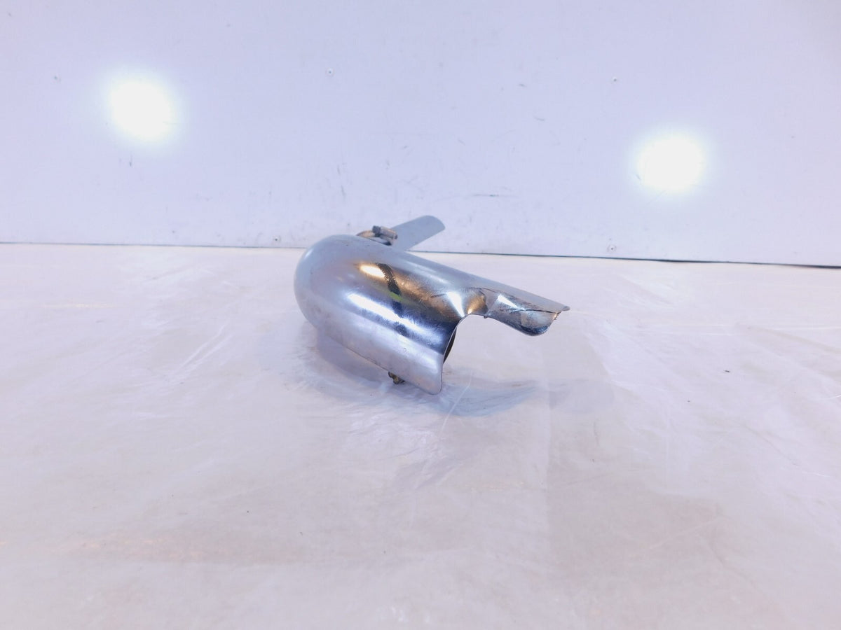 Harley Davidson FXD Dyna Rear Exhaust Header Pipe Chrome Heat Shield Cover - C3 Cycle