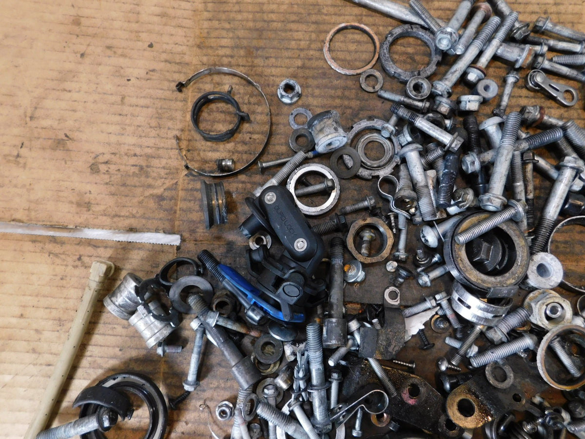 20-24 Aprilia RS660 Extrema 660 Miscellaneous Nuts Bolts Brackets Parts Box Lot - C3 Cycle