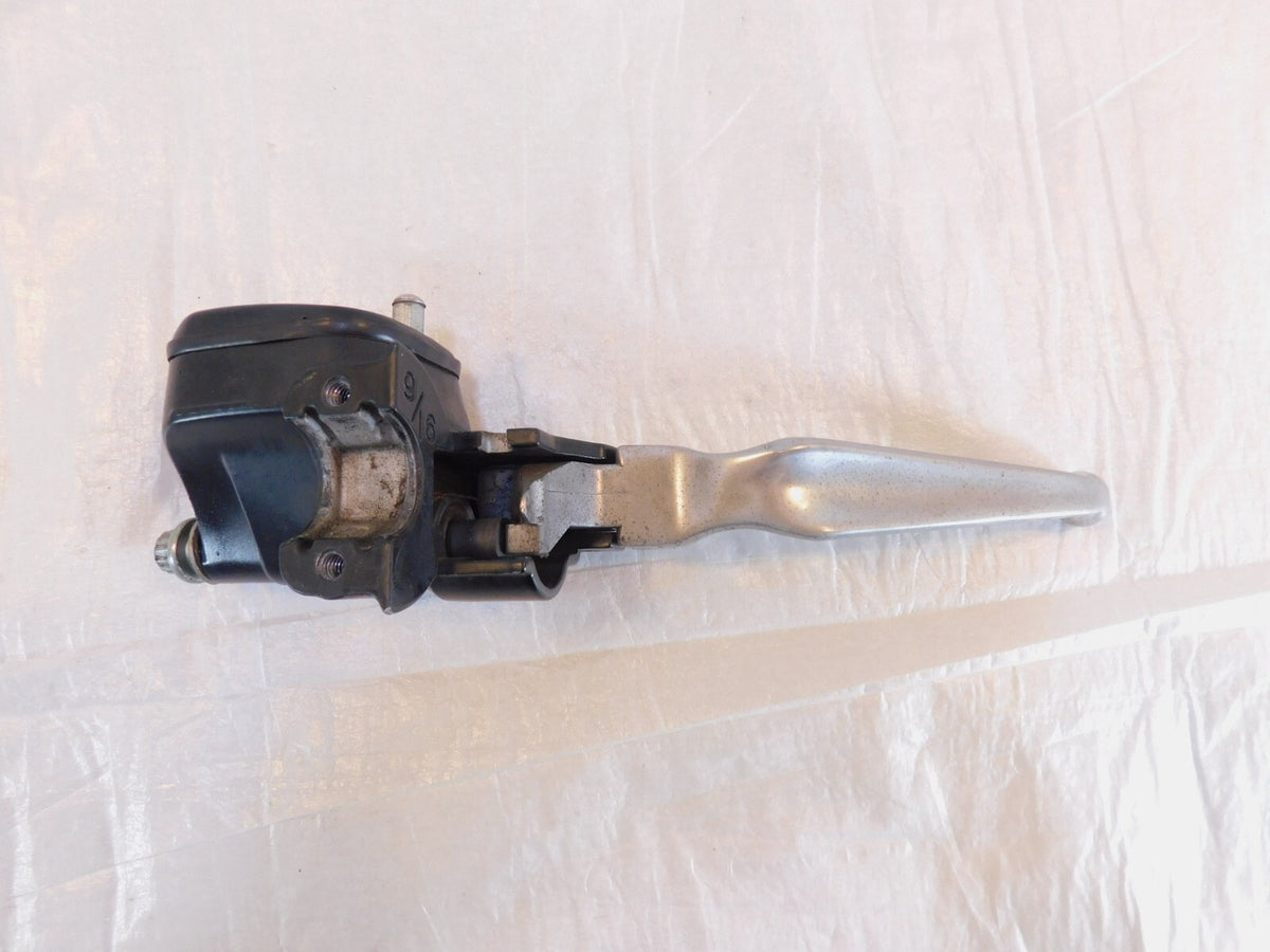 Harley Davidson Sportster Softail Dyna Black Front Master Cylinder w/ Lever - C3 Cycle