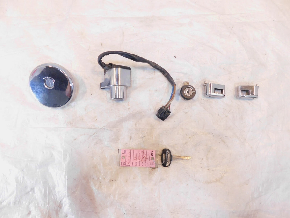2001-2004 Kawasaki Vulcan VN1500 Nomad Fi Ignition Switch Gas Fuel Tank Lock Set - C3 Cycle