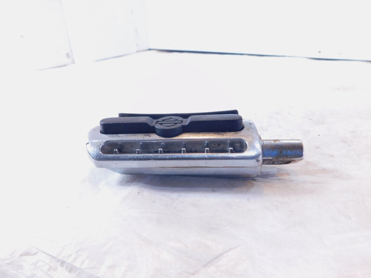 Harley Touring Dyna Sportster & Softail Chrome & RubberRight Footpeg Footrest