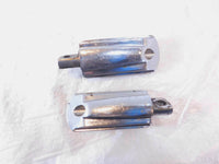Harley Touring FXR Dyna Sportster & Softail Chrome & Rubber Footpegs Footrests