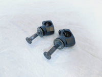 2010-2017 Victory Cross Country Black Handlebar Handle Bar Riser Mount Clamps