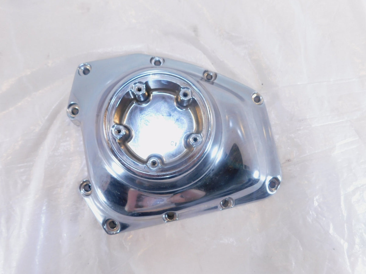 Harley Twin Cam Touring Softail Dyna Chrome Right Engine Camshaft Cam Gear Cover - C3 Cycle