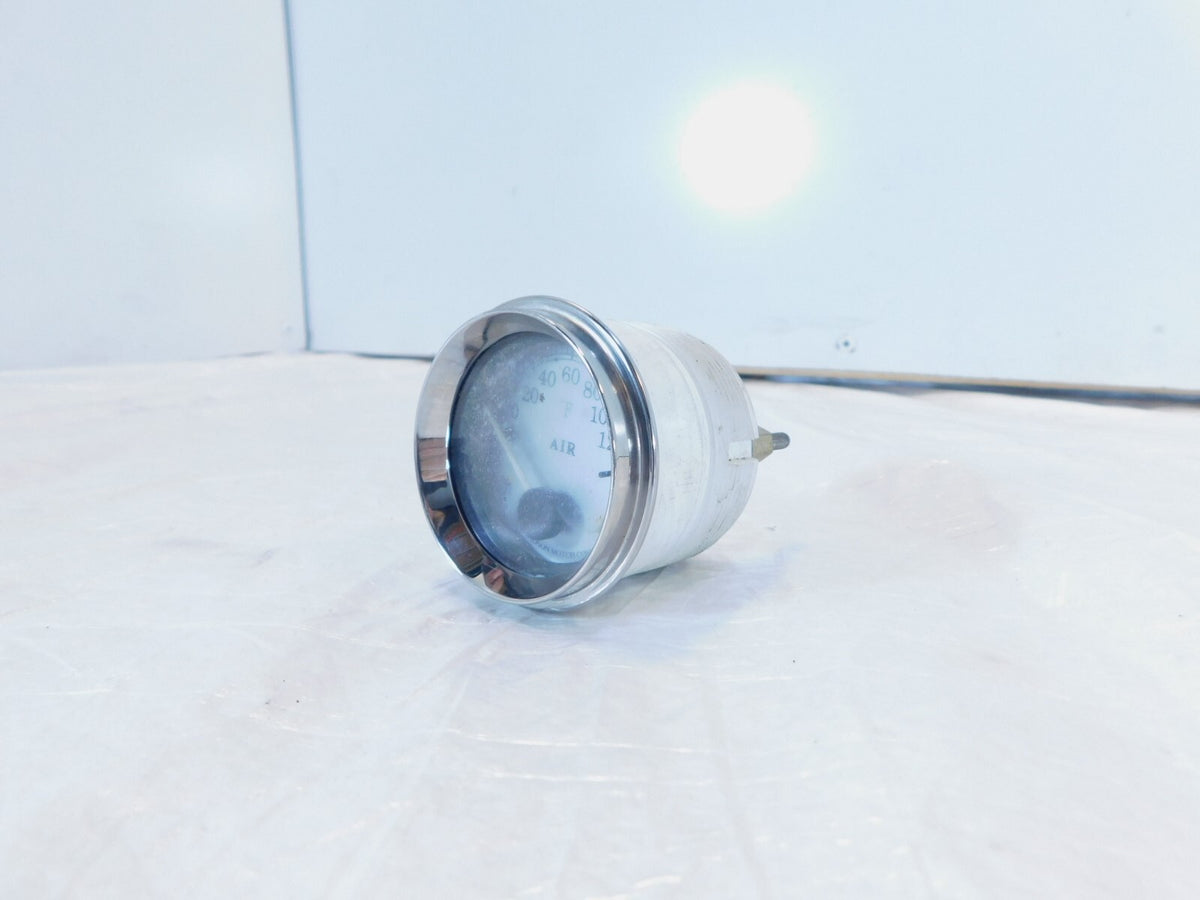 Harley Touring Electra Glide Ultra Classic Engine Air Temperature Silver Gauge - C3 Cycle