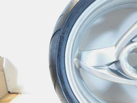 2001 2002 2003 2004 2005 BMW F650CS Silver Rear Wheel Rim & Tire - 36317681009 - C3 Cycle