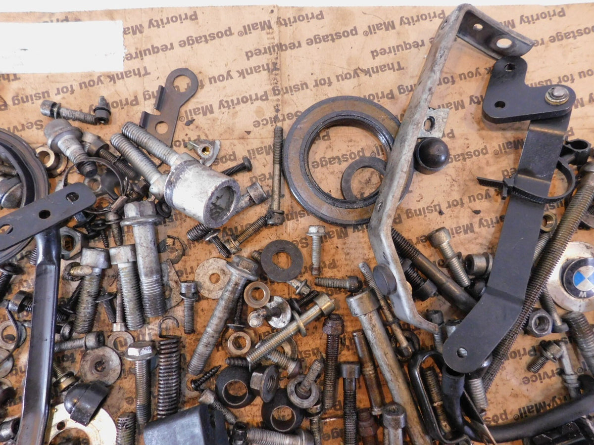 2003 03 BMW K1200 GT K1200GT Misc Hardware Nuts Bolts Brackets Parts Box Lot - C3 Cycle