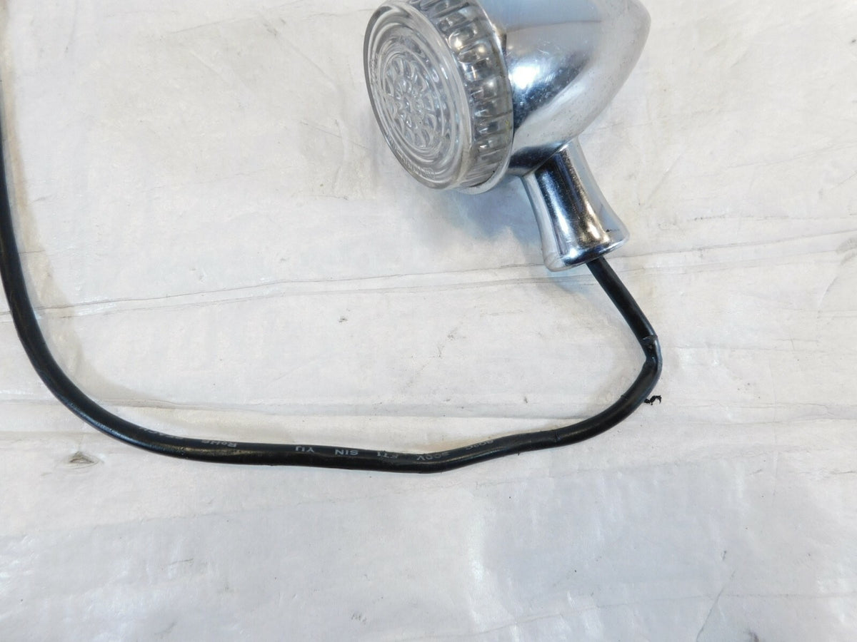 Harley Davidson Sportster Dyna & Softail Chrome LED Rear Turn Signal Indicator - C3 Cycle