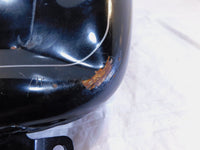 Harley Davidson Road Street & Electra Glide Black Fuel Gas Petrol Tank -Dented - C3 Cycle