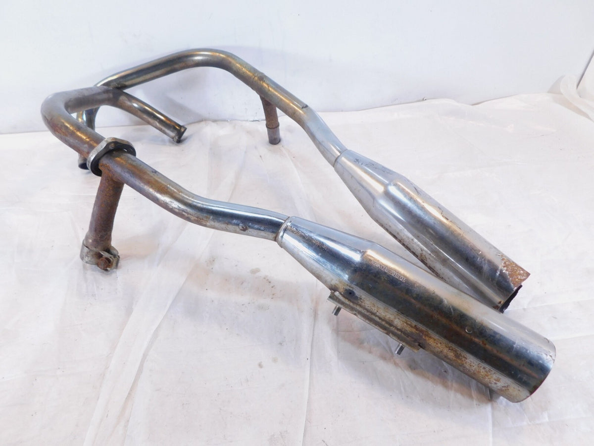 1996-2016 Honda Rebel 250 CMX250 CMX250C Left/Right Exhaust Muffler Header Pipes - C3 Cycle