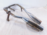 1996-2016 Honda Rebel 250 CMX250 CMX250C Left/Right Exhaust Muffler Header Pipes - C3 Cycle
