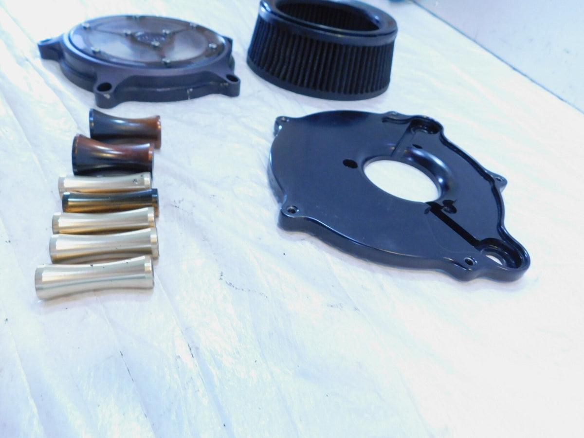 Harley Davidson Electra Glide Dyna Softail Roland Sand Air Intake Filter Cleaner - C3 Cycle