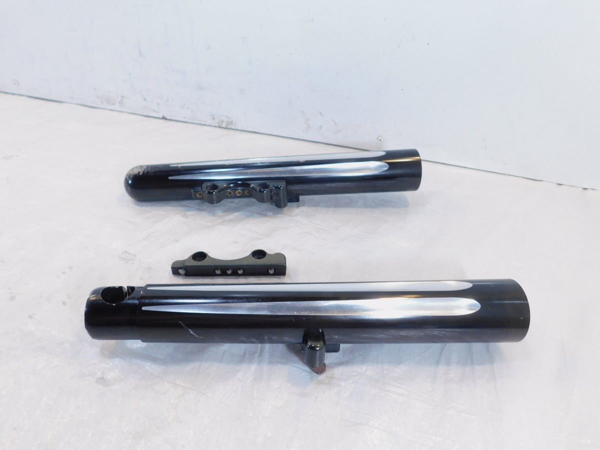 Harley Davidson Road Street & Electra Glide Arlen Ness Front Fork Leg Lowers - C3 Cycle