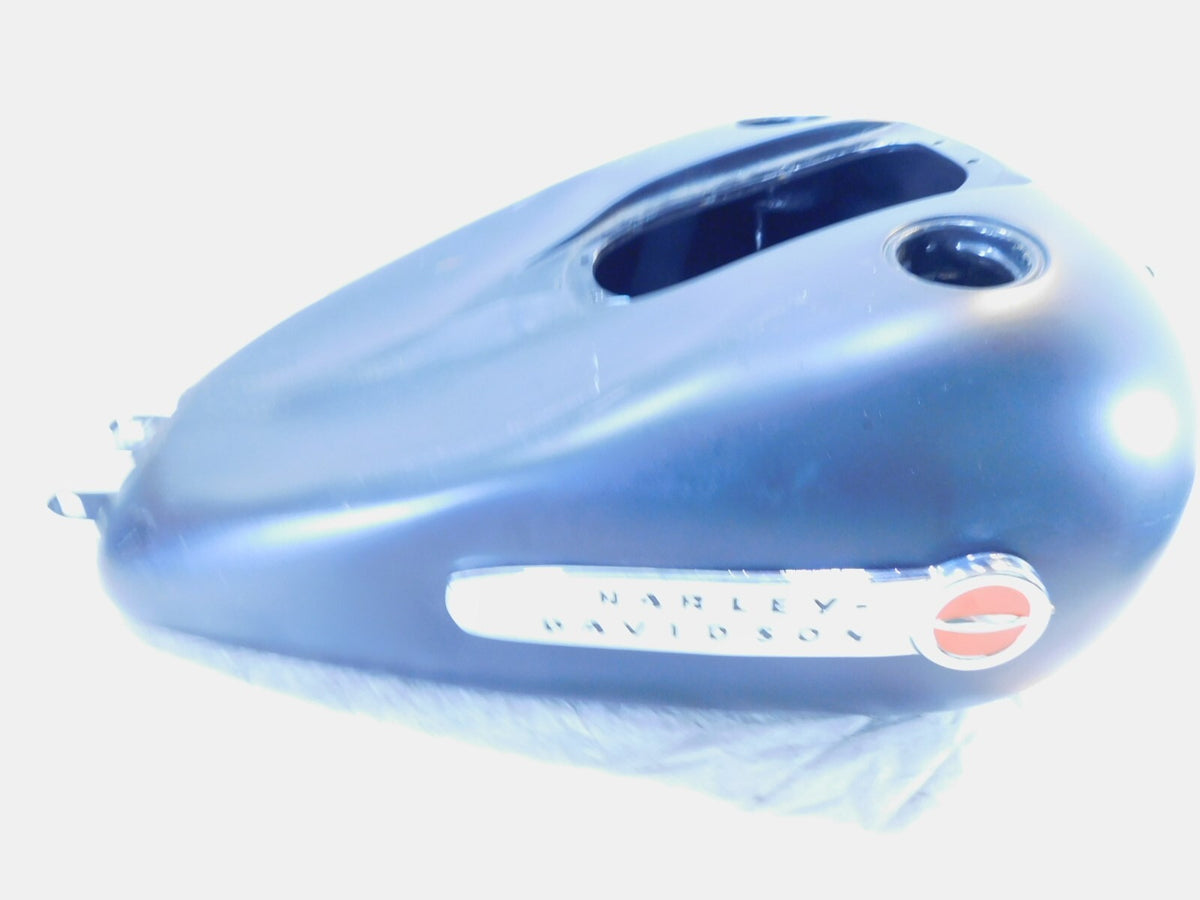08-09 Harley Davidson Dyna Low Rider Street Bob Black Fuel Petrol Tank Reservoir - C3 Cycle