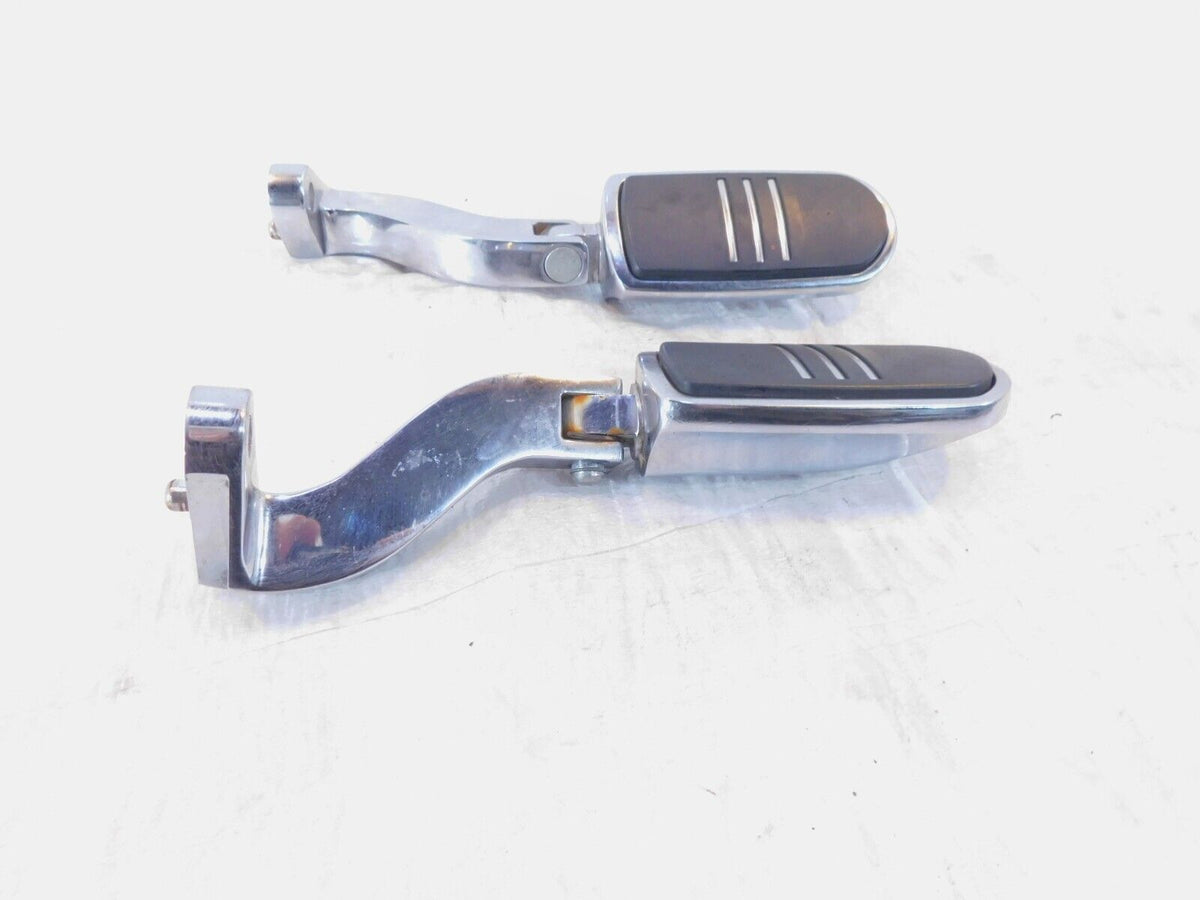 Harley Touring Road King & Street Glide Passenger Peg Footpegs & Mount Brackets - C3 Cycle