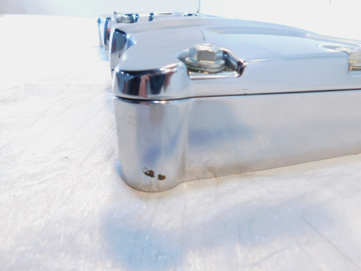 Harley Davidson Touring Dyna & Softail Chrome Cylinder Head Rocker Boxes - C3 Cycle