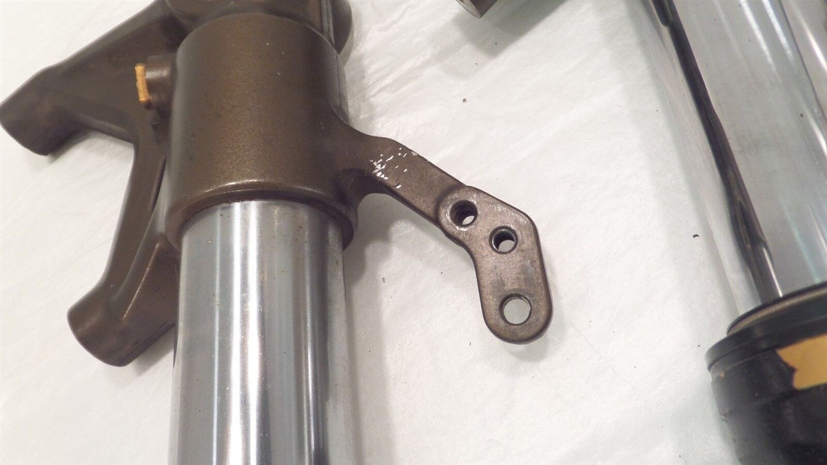 2003 03 Kawasaki Ninja ZX6R ZX6RR ZX636 Front Wheel Fork Leg Tubes - Bent - C3 Cycle