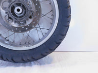BMW G650GS Sertao & F650GS Dakar Spoked Laced Rear Wheel Rim w/ Tire & Rotor - C3 Cycle