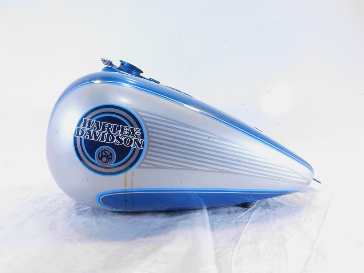 93-94 Harley Davidson Electra & Tour Glide Bue Fuel Gas Petrol Tank Reservoir - C3 Cycle