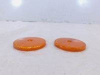 2008-2016 Triumph Street Triple 675 675R Front Fender Mudguard Amber Reflectors - C3 Cycle