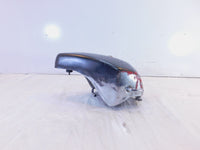 Harley Davidson Sportster 883 1000 1100 1200 Chrome Black Oil Reservoir Tank Bag - C3 Cycle