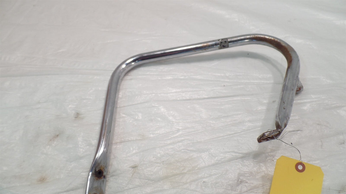 Harley Davidson Touring Road King Chrome Left Saddlebag Crash Guard - No Holes - C3 Cycle