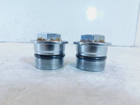1987-2009 Suzuki VS1400 VL1500 Intruder Boulevard S83 Front Fork Tube Plug Caps - C3 Cycle