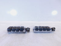 Harley Touring Dyna Sportster & Softail ISO Chrome & Rubber Footpeg Footrests