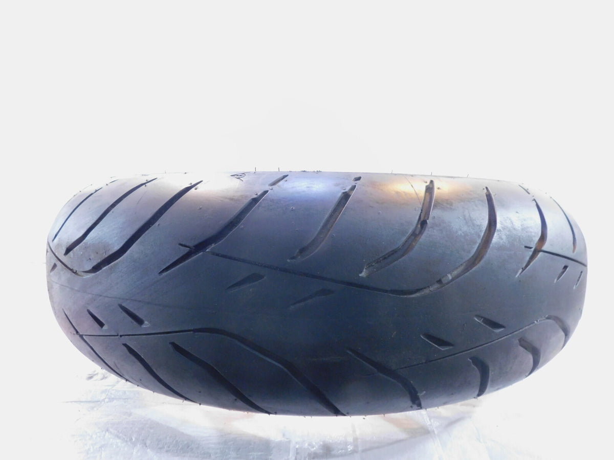 2013-2024 Kawasaki Ninja ZX6R ZX636 ABS Black Rear Wheel Rim & Tire - Bent - C3 Cycle