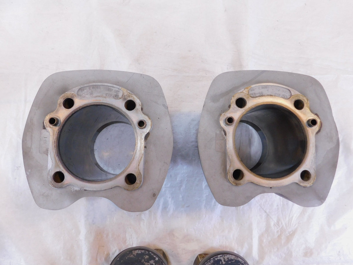 Harley Davidson Dyna Softail Silver Twin Cam 103 Cylinder Barrel Jug w/ Pistons - C3 Cycle