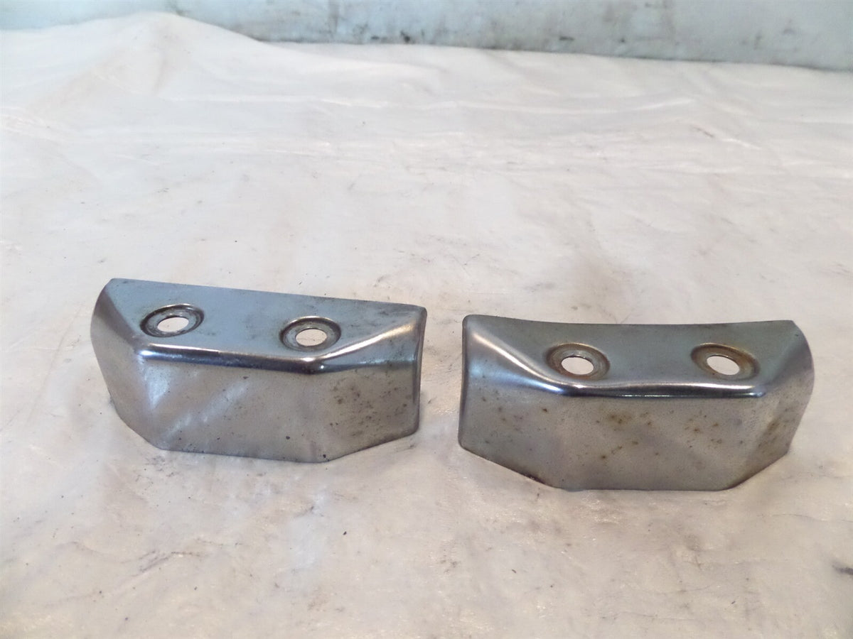1987-2003 Kawasaki ZG1200 Voyager XII Chrome Rear Side Bag Saddlebag Rail Covers - C3 Cycle